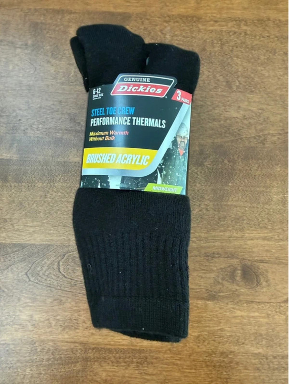 Dickies Steel Toe Crew Performance Thermal Socks